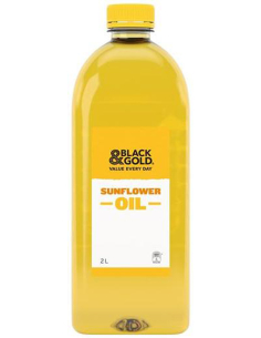 Black & Gold Sunflower Oil 2ltr x 1